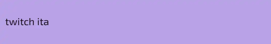 twitch ita 
